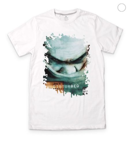 Disturbed White T-Shirt