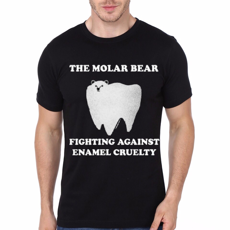 The Molar Bear Black T-Shirt