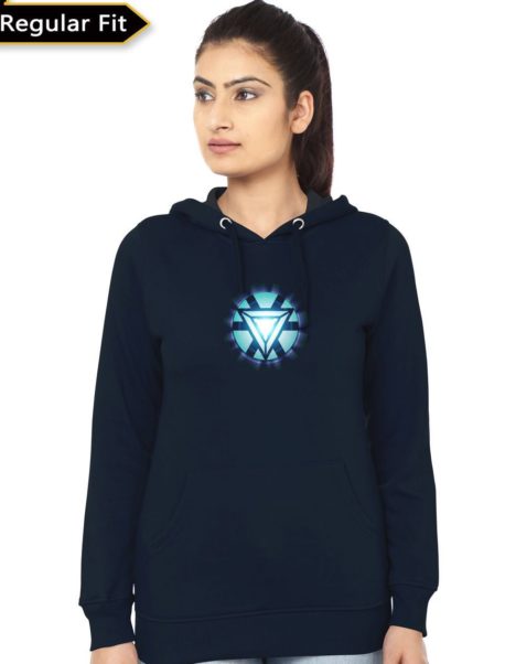 Arc Reactor Navy Blue Hoodie