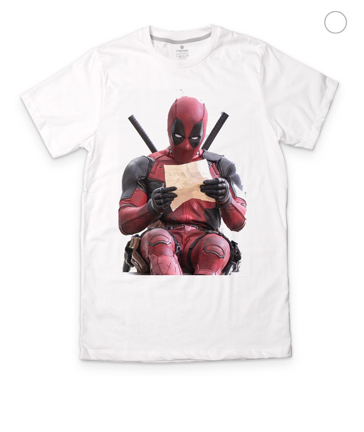 Deadpool Black T-Shirt - Image 2