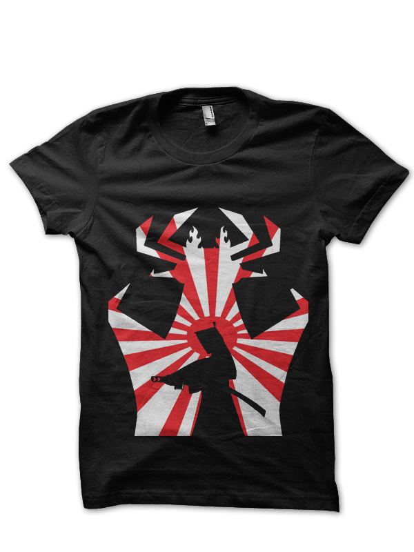 Samurai Jack Black Tee