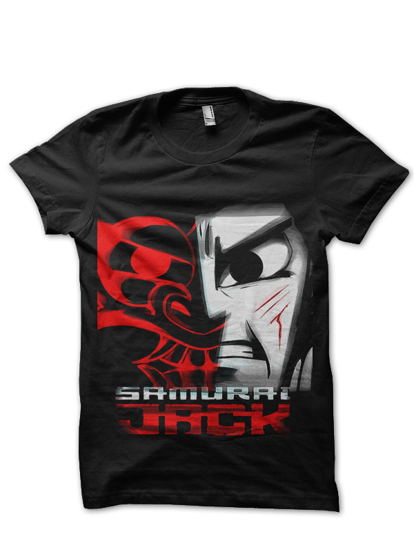 Samurai Jack Black Tee
