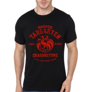 House Targaryen Black T-Shirt