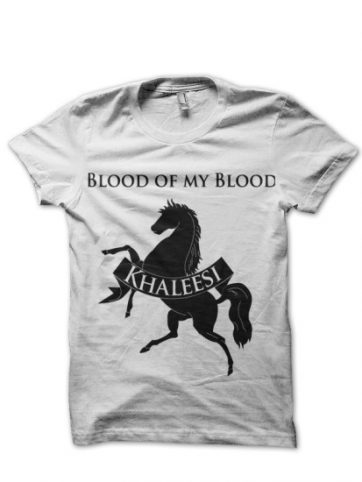 Khaleesi White Tee