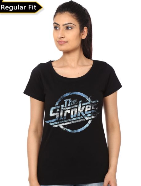 The Strokes Girl's Black T-Shirt