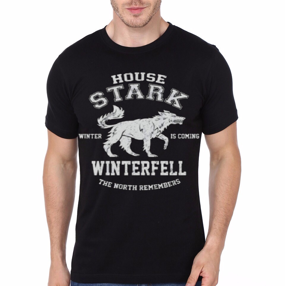 House Stark Black Tee