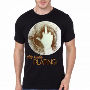 Plating Black Tee