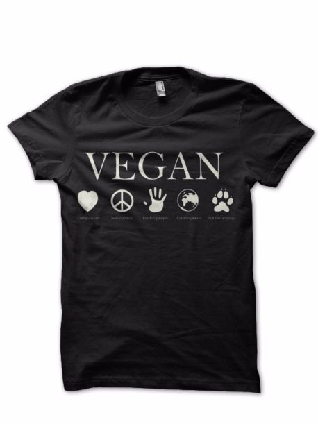 Vegan Black T-Shirt