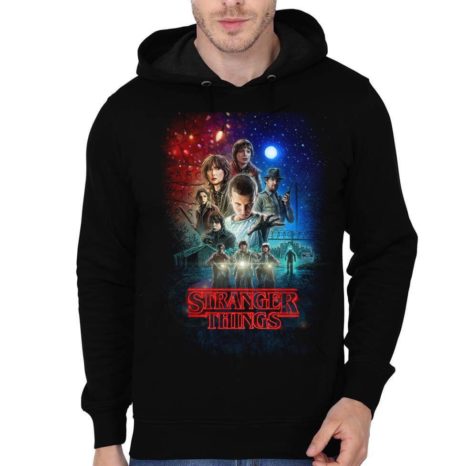Stranger Things Black Hoodie