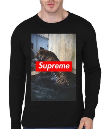 supreme black long sleeve