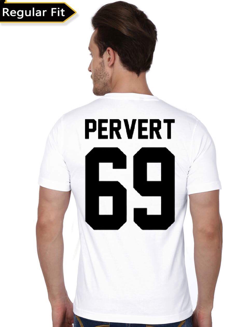 Pervert 69 White T-Shirt - Image 2