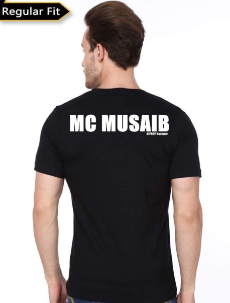 MC Musaib Black Tee