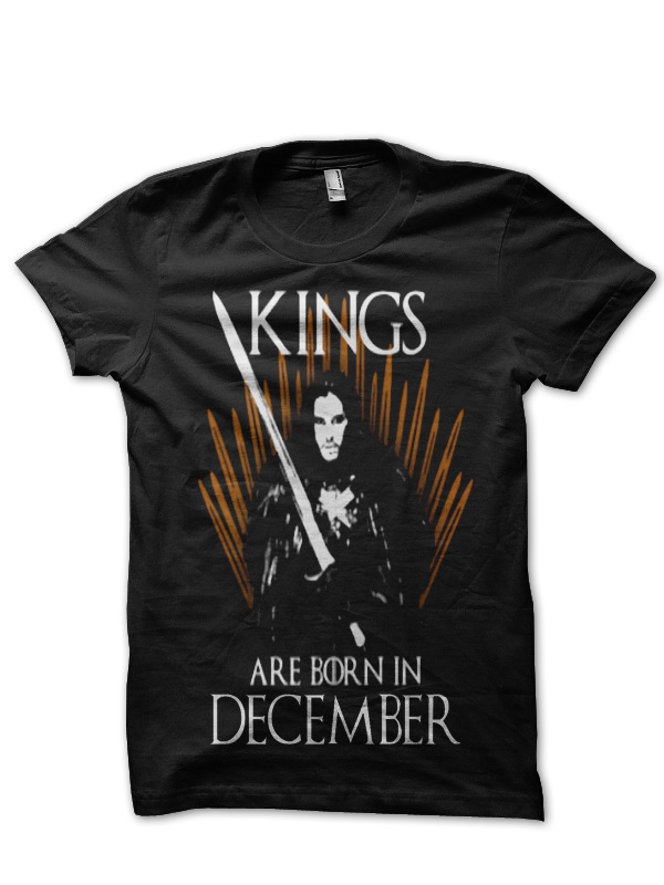 Kings Are Born In December T-Shirt