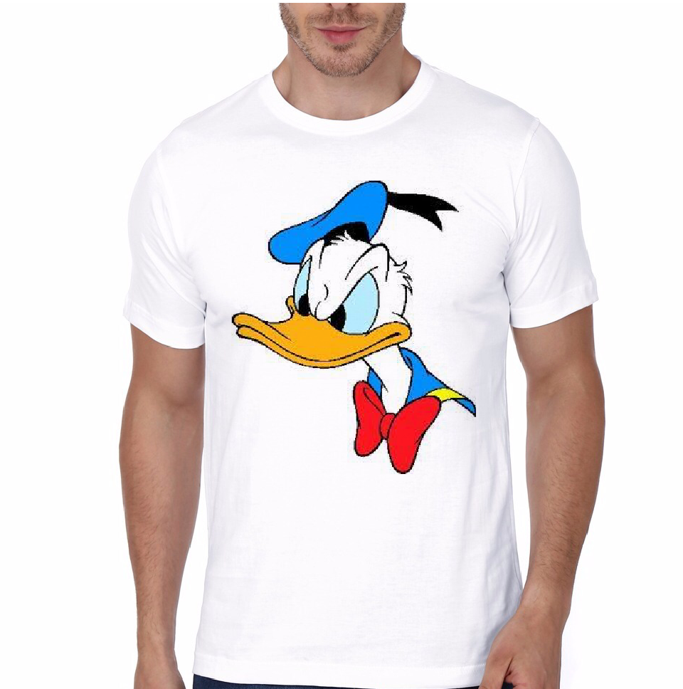 Donald Duck White T-Shirt - Swag Shirts.