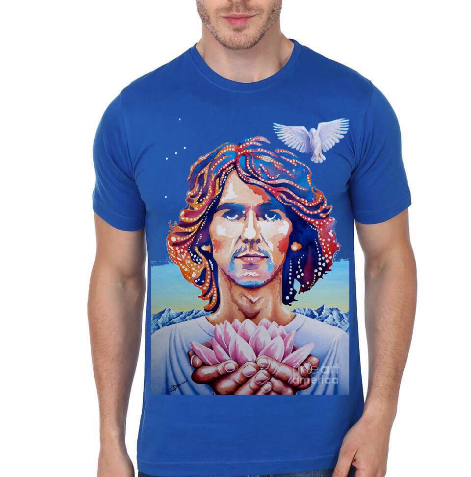 George Harrison Cool Coin T shirt by V.K.G. The Beatles