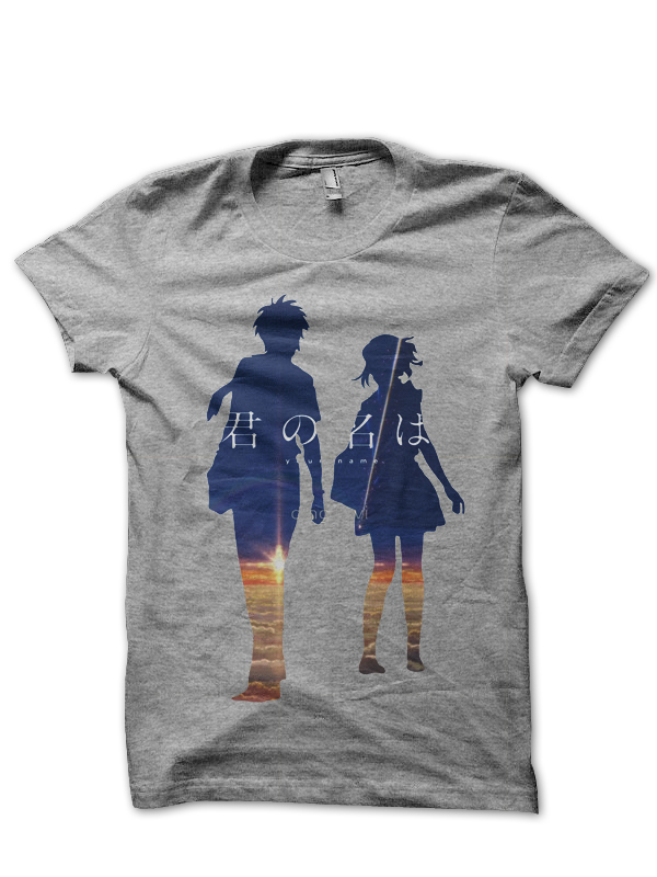 Kimi No Wa Grey T-Shirt