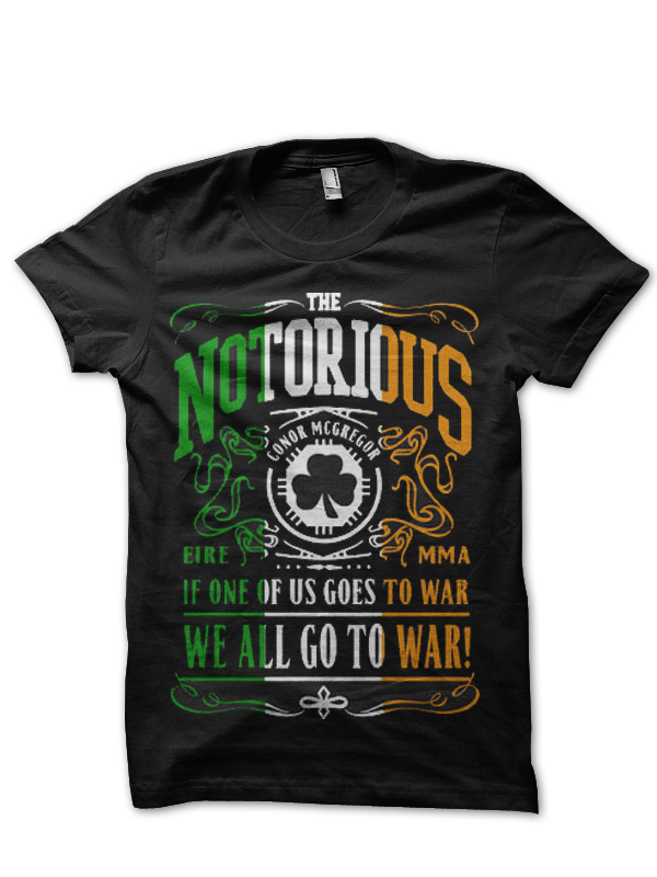 Notorious UFC Black T-Shirt