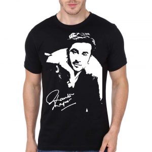 Ranbir Kapoor Black T-Shirt