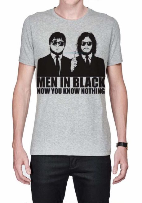 Men In Black Grey T-Shirt
