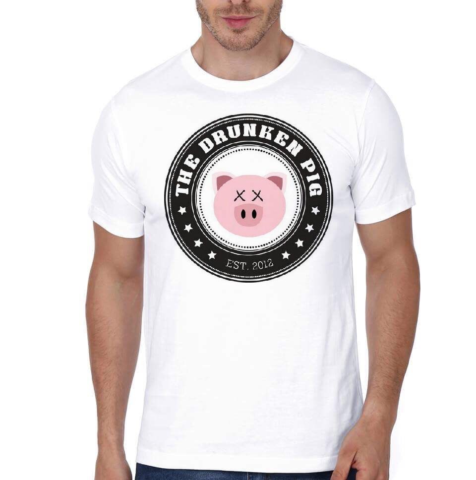 The Drunken Sourr White T-Shirt