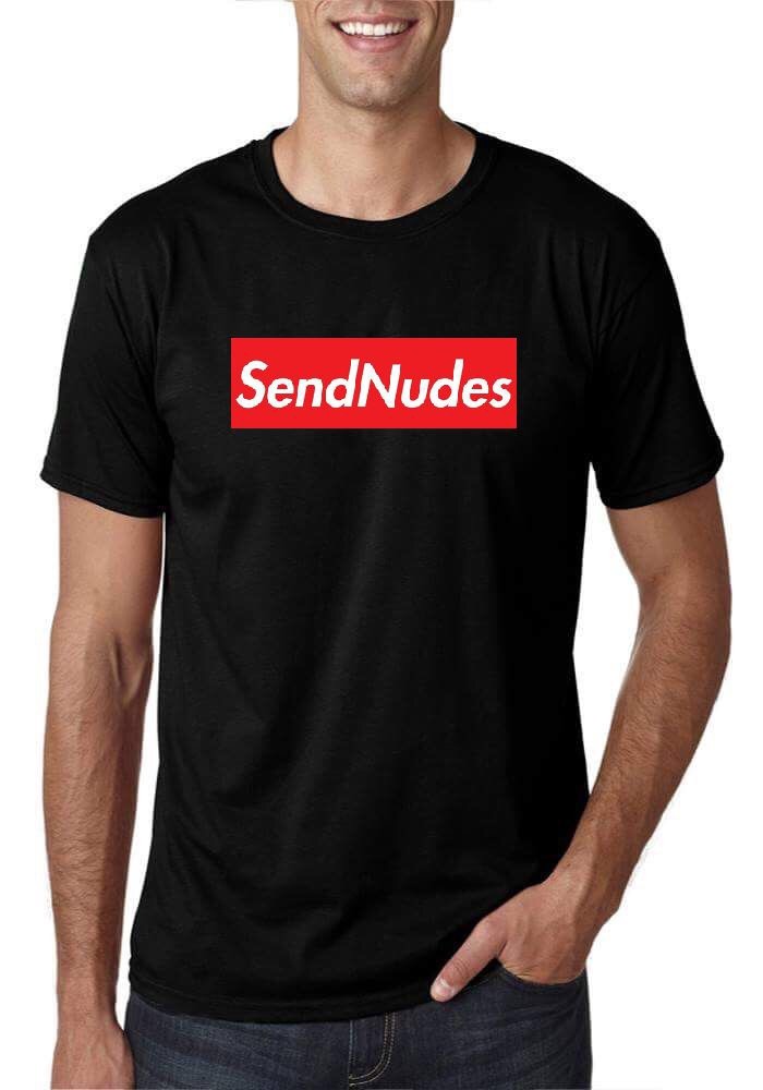 Send Nudes Black T-Shirt