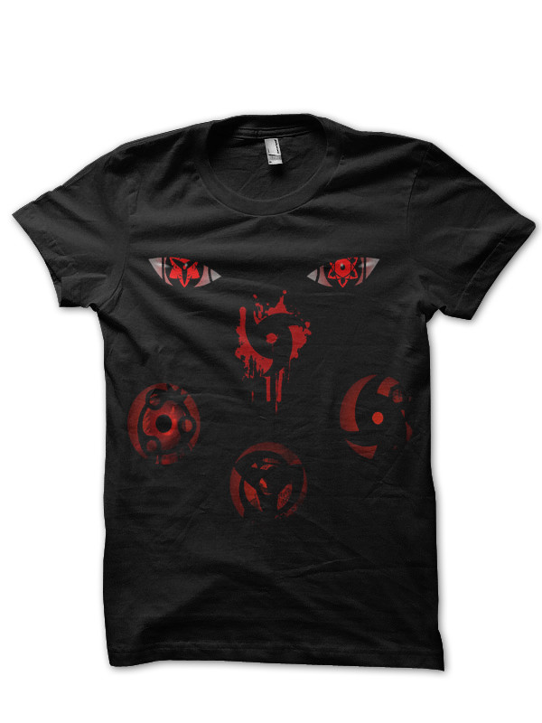 Naruto Black T-Shirt | Swag Shirts