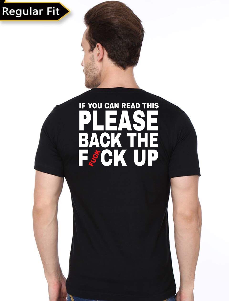 Shut The Fuck Up And Ride Black T-Shirt - Image 2