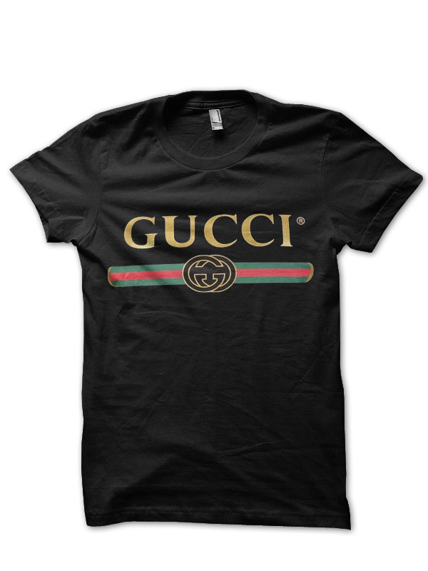 Gucci Black T-Shirt - Swag Shirts
