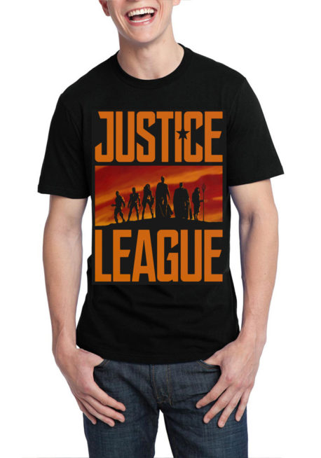 Justice League Black Tee