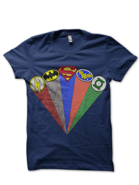 Justice League Rainbow T-Shirt