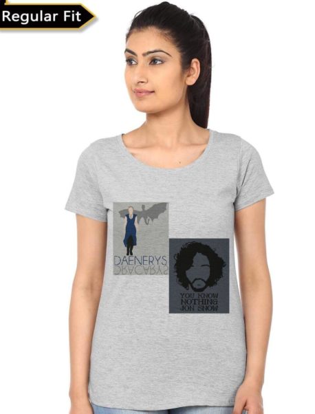 Game Of Thrones Grey Girls Top