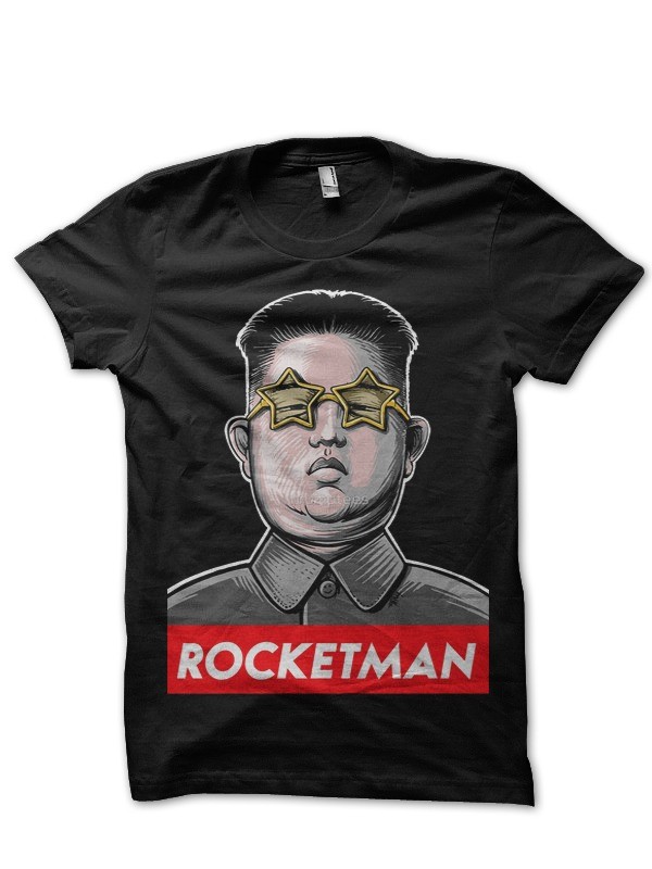 Rocketman Black T-Shirt