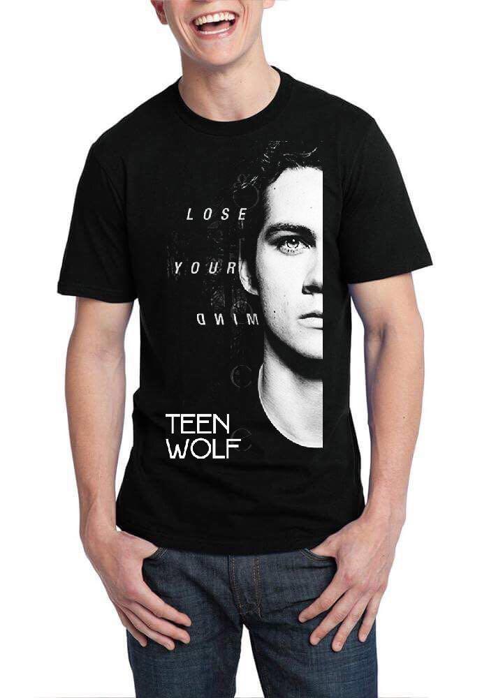 Lose Your Mind Teen Wolf Black T-Shirt