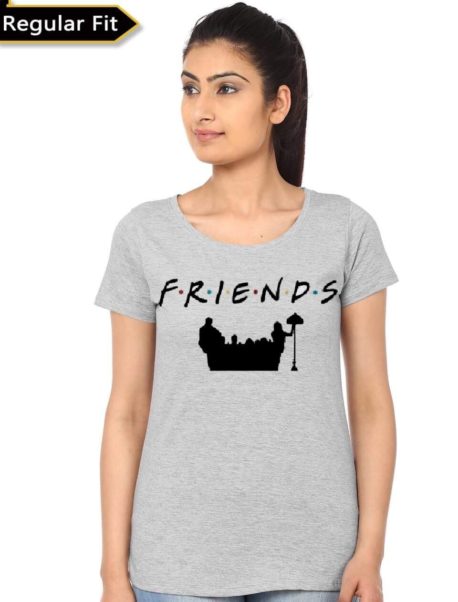 Friends Girl’s Grey T-Shirt