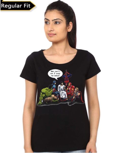 Avengers Black Top