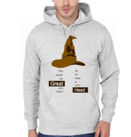 Great Head Grey Hoodie