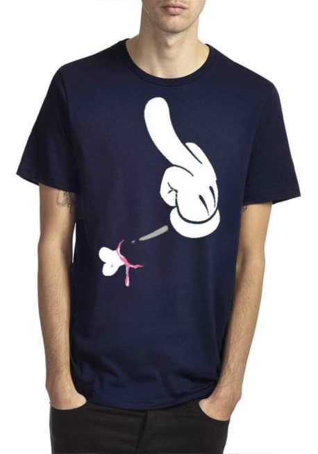 Custom Navy Blue T-Shirt