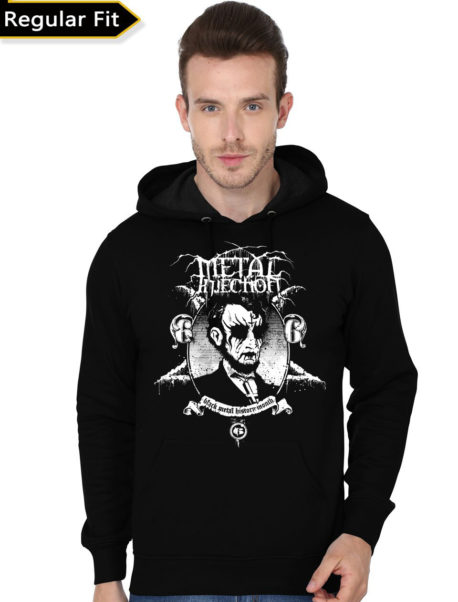 Metal Injection Black Hoodie
