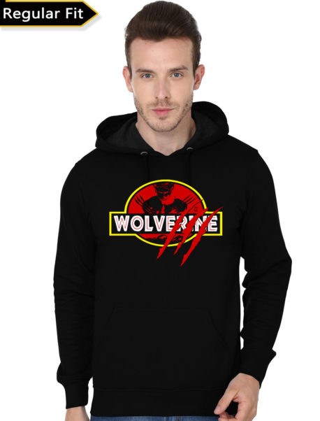 Wolverine Black Hoodie