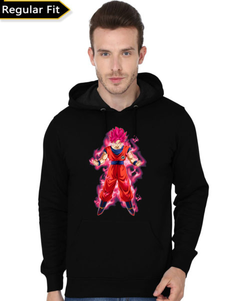 Goku X Caulifla Black Hoodie