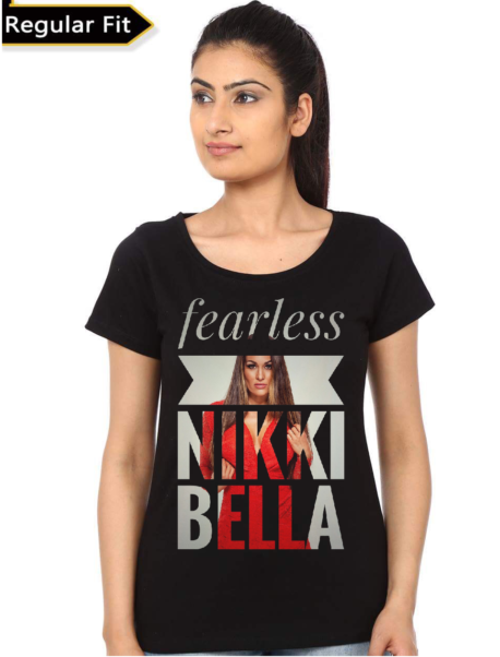 Fearless Nikki Bella Black T-Shirt