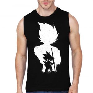 Son Goku Black Sleeveless T-Shirt