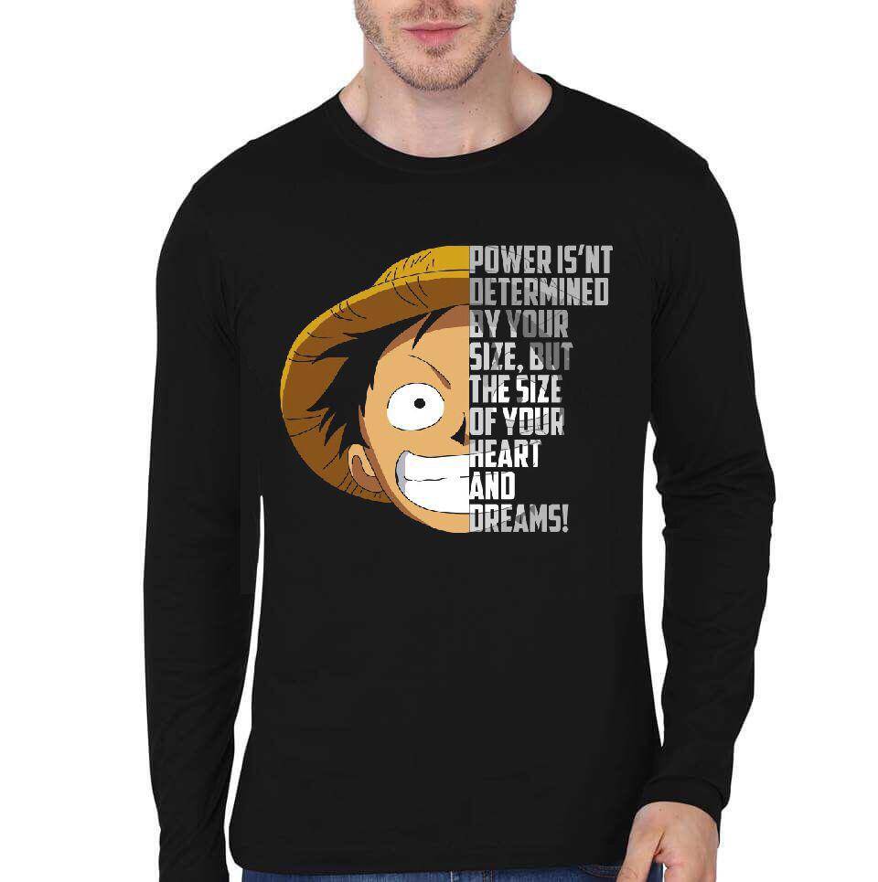 Heart And Dreams Black Full Sleeve T-shirt