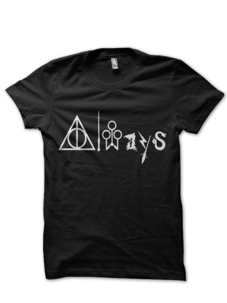 Hoggy Hoggy Hogwarts Black T-Shirt