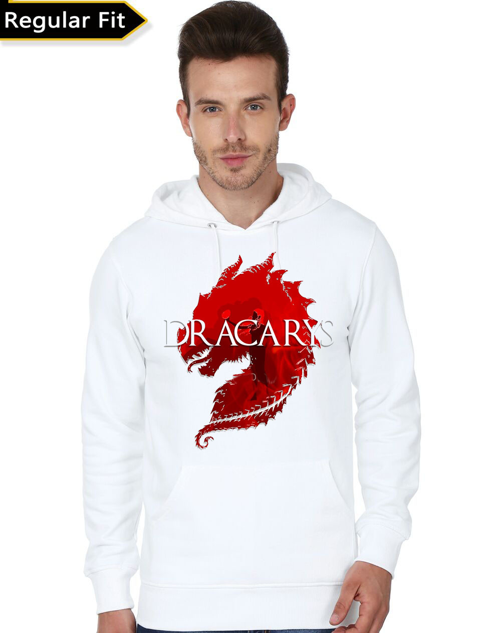 Daenerys Targaryen White Hoodie