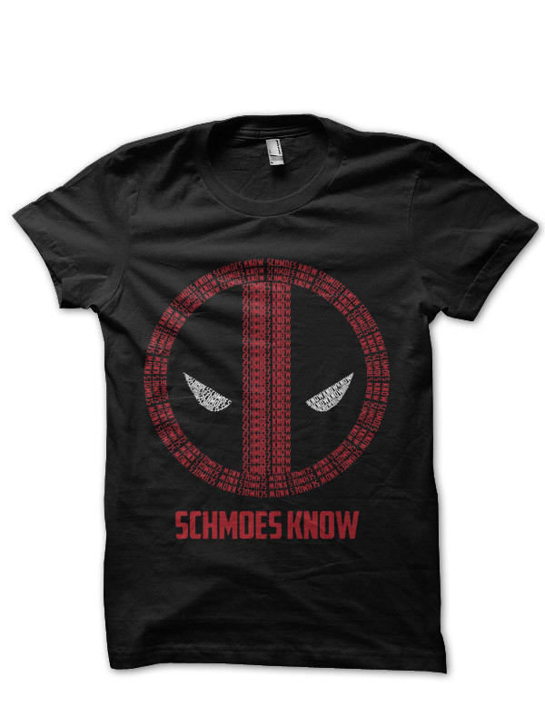 Schmoes Know Black T-Shirt