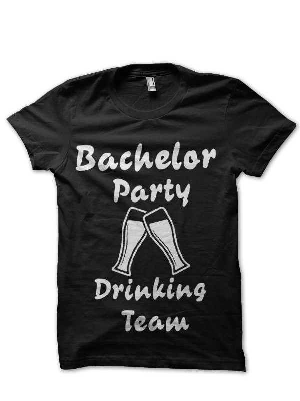 Bachelor Party Drinking Team T-Shirt - Image 2
