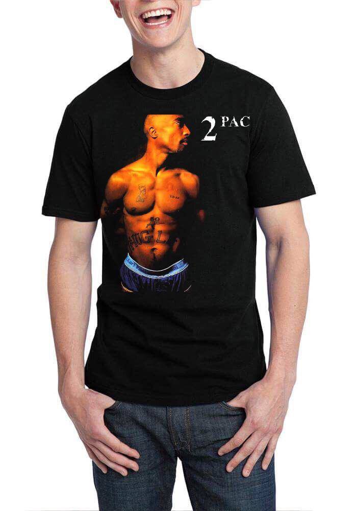 Tupac Shakur Black T-Shirt
