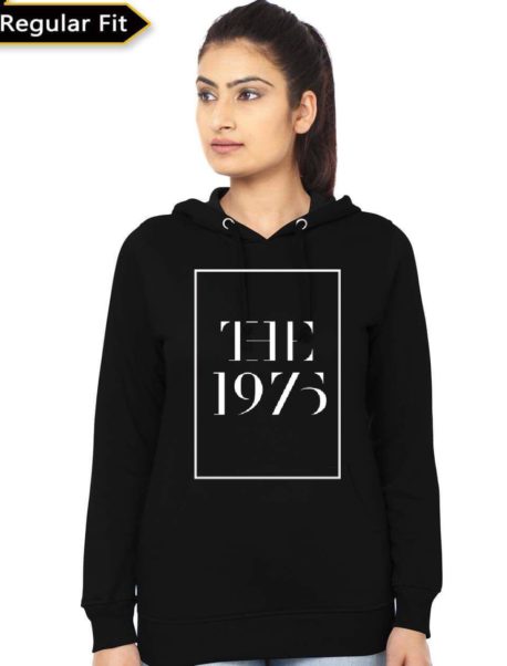 The 1975 Black Girls Hooded Sweatshirt