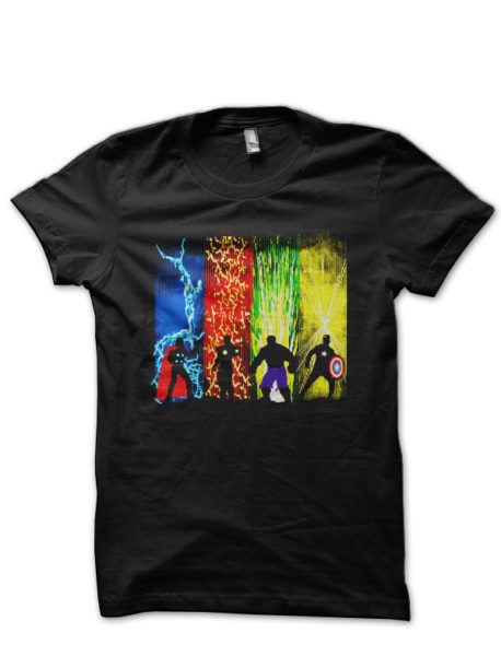 Avengers Elite Black T-Shirt